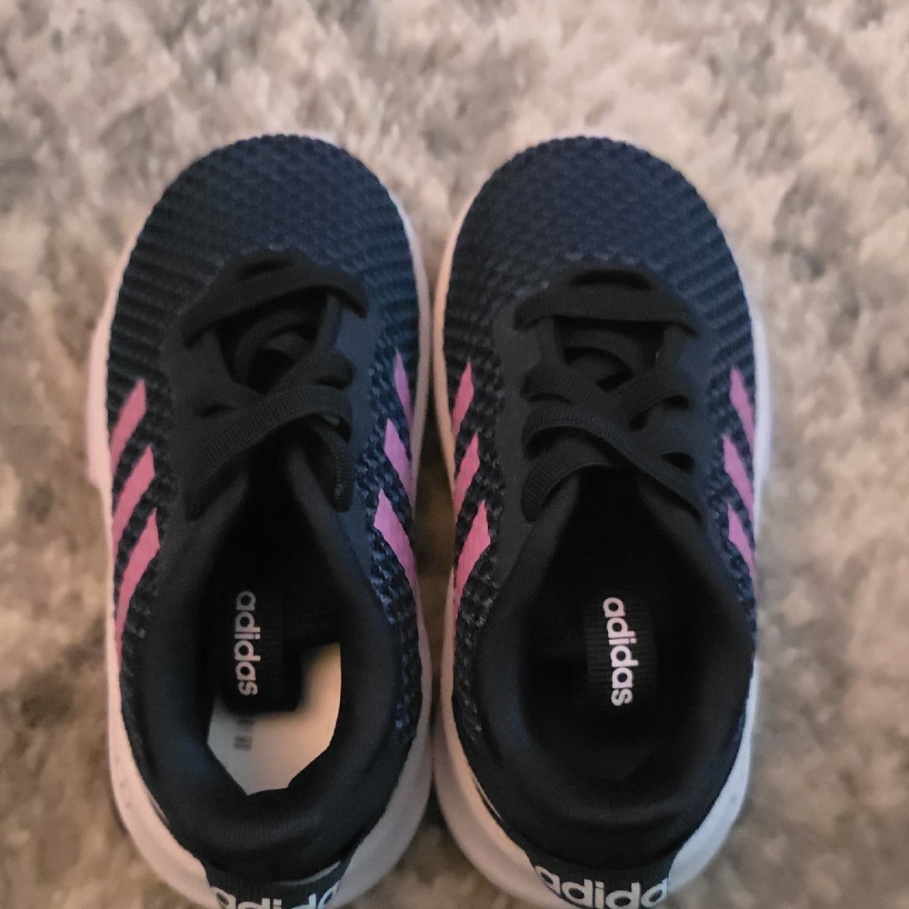 Adidas Kids Sneakers - Dark Blue and Pink